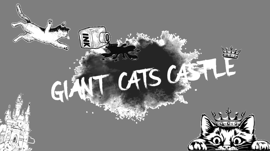 Giantcats Castle Kunstwerk von Daniel